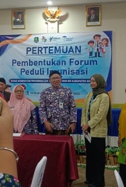 Forpensi Dibentuk, Pemkab Sumenep Perkuat Kolaborasi Program Imunisasi