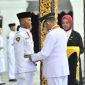 Pengukuhan Paskibraka 2026, di Pendopo Agung Keraton, Sabtu (15/08/2026).