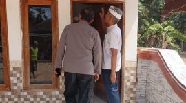 Lokasi kejadian saat didatangi Polsek Gapura.