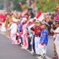 Pawai Budaya PAUD dalam rangka memeriahkan HUT ke-81 Kemerdekaan Republik Indonesia, Sabtu (22/8/2026).