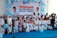 Dewan Pimpinan Daerah Partai Amanat Nasional (DPD PAN) Kabupaten Sumenep menggelar kegiatan religius berupa istighosah doa bersama dan penyerahan santunan kepada ratusan anak yatim dalam memperingati hari lahir Partai PAN yang ke-28 tahun. 