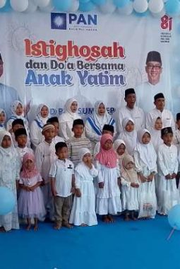 Memperingati HUT ke-28, DPD PAN Sumenep Gelar Istighosah dan Doa Bersama Anak Yatim