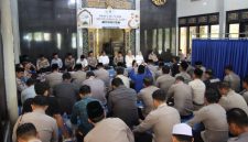 Maulid Nabi Muhammad SAW 1448 H/2026 M di Masjid Walisongo Polresta Sumenep, Kamis (27/8/2026) pagi.