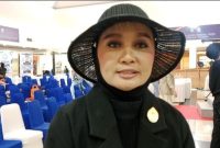 CEO sekaligus Founder Fourlen Salon, Fourlen Diana, S.M., Dipl., Cidesco, saat menghadiri kegiatan Gebyar Kursus 2026 yang digelar Forum Pengelola Lembaga Kursus dan Pelatihan (FPLKP) di Plaza Festival, Jakarta Selatan, Sabtu (29/8/2026).