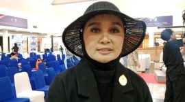 CEO sekaligus Founder Fourlen Salon, Fourlen Diana, S.M., Dipl., Cidesco, saat menghadiri kegiatan Gebyar Kursus 2026 yang digelar Forum Pengelola Lembaga Kursus dan Pelatihan (FPLKP) di Plaza Festival, Jakarta Selatan, Sabtu (29/8/2026).