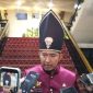 Bupati Fauzi seusai mengikuti upacara peringatan Hari Ulang Tahun (HUT) ke-81 Kemerdekaan Republik Indonesia di halaman Kantor Pemerintah Kabupaten Sumenep, Senin (17/8/2026).