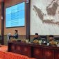 Wakil Bupati Sumenep KH Imam Hasyim, saat membacakan sambutan Bupati Achmad Fauzi Wongsojudo.