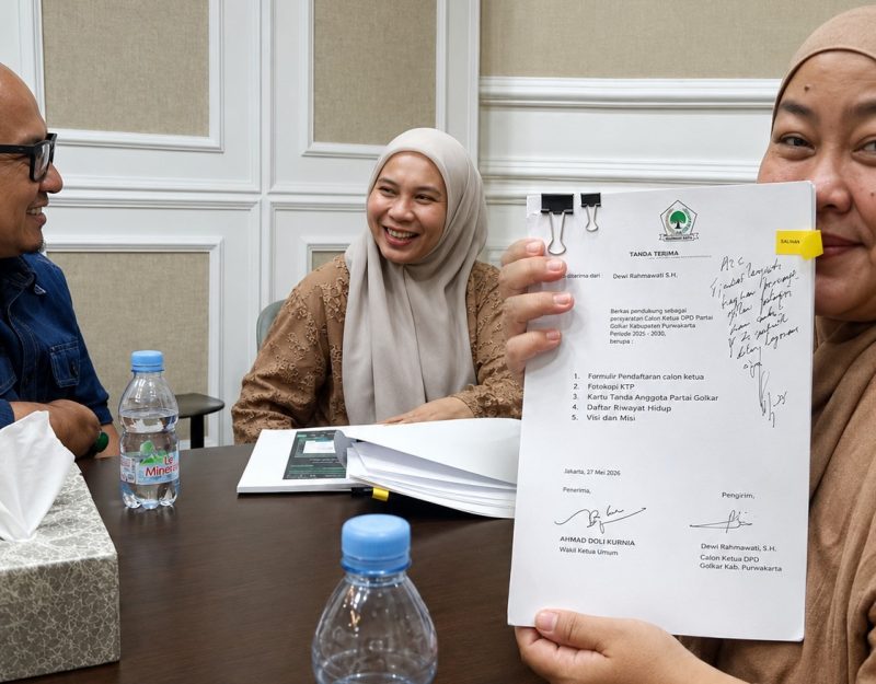 Dua Wanita Asal Purwakarta laporkan oknum petinggi Golkar Purwakarta ke DPP.