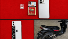 Barang bukti yang berhasil diamankan oleh petugas.