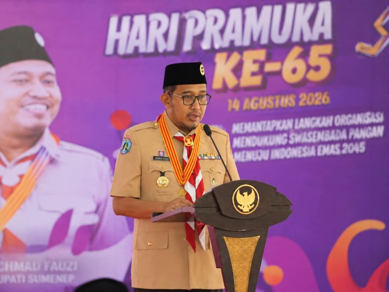 Bupati Sumenep Achmad Fauzi Wongsojudo.