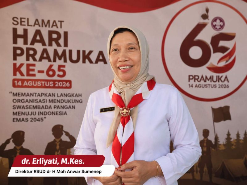 Direktur RSUD dr. H. Moh. Anwar Sumenep, dr. Erliyati, M.Kes.