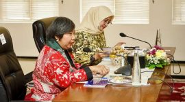 Ketua Komnas HAM RI, Anis Hidayah, saat menghadiri audiensi dan sosialisasi Program Penilaian HAM di Banyuwangi, Kamis (6/8/2026). 