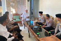 Kapolresta Sumenep bersama jajaran Pejabat Utama Polresta Sumenep bersilaturahmi dengan Pengasuh Pondok Pesantren (Ponpes) Assadad, Kecamatan Ambunten, Kabupaten Sumenep, Senin (31/8/2026).