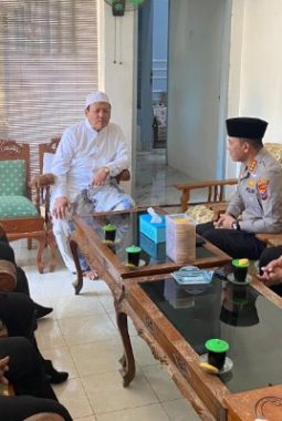 Kapolresta Sumenep Silaturahmi ke Ponpes Assadad Ambunten, Perkuat Sinergi Kamtibmas