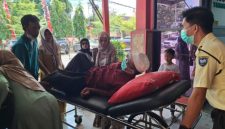 Moh. Suri (Korban) saat menjalani perawatan di RSD dr. H. Moh. Anwar Sumenep. 