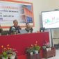 Narasumber bersama jajaran guru dan siswa SMKN 1 Kalianget saat mengikuti FGD Penguatan Manajemen Bengkel dan Budaya Kerja Industri Program Keahlian DPIB dan DKV, Kamis (10/9/2026).