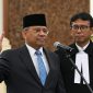 Presiden Prabowo Subianto melantik Suahasil Nazara sebagai Menteri Keuangan menggantikan Purbaya Yudhi Sadewa di Istana Kepresidenan, Senin (14/9/2026).