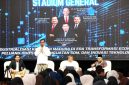 Stadium General bertema “Industrialisasi Kawasan Madura di Era Transformasi Ekonomi: Peluang Investasi, Penguatan SDM, dan Inovasi Teknologi” yang digelar di Aula Pesantren Lantai 3, Gedung Campaka, UNIBA Madura, Senin (14/9/2026).