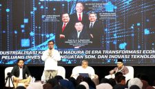 Stadium General bertema “Industrialisasi Kawasan Madura di Era Transformasi Ekonomi: Peluang Investasi, Penguatan SDM, dan Inovasi Teknologi” yang digelar di Aula Pesantren Lantai 3, Gedung Campaka, UNIBA Madura, Senin (14/9/2026).