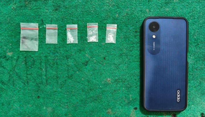 Barang bukti yang berhasil diamankan polisi.