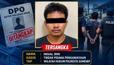 Seorang pria yang masuk DPO dalam perkara dugaan penganiayaan.