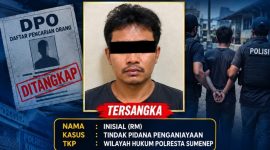 Seorang pria yang masuk DPO dalam perkara dugaan penganiayaan.