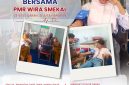 PMR Wira Unit SMKN 1 Kalianget bersama petugas UDD PMI Kabupaten Sumenep saat pelaksanaan aksi donor darah dalam rangka HUT PMI ke-81.