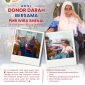 PMR Wira Unit SMKN 1 Kalianget bersama petugas UDD PMI Kabupaten Sumenep saat pelaksanaan aksi donor darah dalam rangka HUT PMI ke-81.