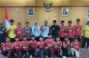 Pelepasan kontingen BSA berlangsung di Aula Diponegoro, Kantor Bupati Bangkalan, Selasa (1/9/2026).