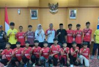 Pelepasan kontingen BSA berlangsung di Aula Diponegoro, Kantor Bupati Bangkalan, Selasa (1/9/2026).