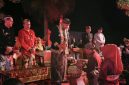 Bupati Sumenep Achmad Fauzi Wongsojudo bersama masyarakat mengikuti Tatorbangan Ritual Culture 2026 di Balai Desa Torbang, Kecamatan Batuan, Sumenep, Sabtu (12/9/2026).
