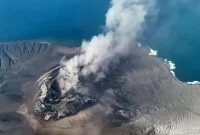 Kondisi Gunung Anak Krakatau berstatus Siaga usai erupsi menerus selama 25 jam.