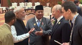 Presiden Prabowo Subianto menghadiri KTT BRICS 2026 di New Delhi, India, Sabtu (12/9/2026). Dalam forum tersebut, Prabowo menyampaikan tiga pesan utama Indonesia terkait kemandirian nasional, persatuan Global South, dan penguatan kerja sama BRICS.