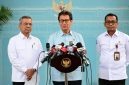 Menteri Kesehatan Budi Gunadi Sadikin memberikan keterangan usai mengikuti rapat terbatas yang dipimpin Presiden Prabowo Subianto di Istana Merdeka, Jakarta, Senin (28/9/2026).