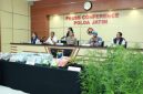 Polda Jatim menggelar konferensi pers pengungkapan kasus narkoba periode Triwulan III 2026. Sebanyak 1.870 kasus diungkap dengan 2.382 tersangka diamankan.