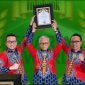 BPRS Bhakti Sumekar menerima penghargaan Sharia Award 2026 dari Infobank di Hotel Shangri-La, Jakarta, Kamis (8/10/2026). 