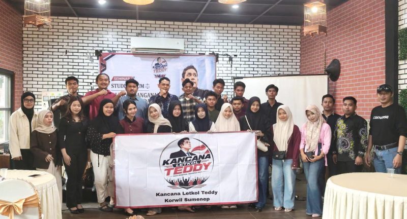 Kancana Letkol Teddy menggelar seminar studi hukum tentang alur penanganan perkara pidana yang diikuti 30 mahasiswa Hukum Universitas Bahaudin Mudhary Madura.