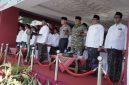 Apel Hari Santri Nasional 2026 di halaman Kantor Bupati Sumenep, Kamis (22/10/2026).