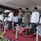 Apel Hari Santri Nasional 2026 di halaman Kantor Bupati Sumenep, Kamis (22/10/2026).