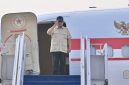 Presiden RI Prabowo Subianto bertolak menuju Kabupaten Halmahera Tengah, Maluku Utara, Kamis (8/10/2026), untuk meluncurkan program hilirisasi industri senilai sekitar Rp180 triliun di kawasan IWIP. (Foto: BPMI Setpres/Rusman)
