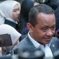 Menteri Koordinator Bidang Hilirisasi dan Transisi Energi Bahlil Lahadalia memberikan keterangan kepada awak media usai bertemu Presiden Prabowo Subianto di Istana Merdeka, Jakarta, Rabu (14/10/2026). (Foto: BPMI Setpres)